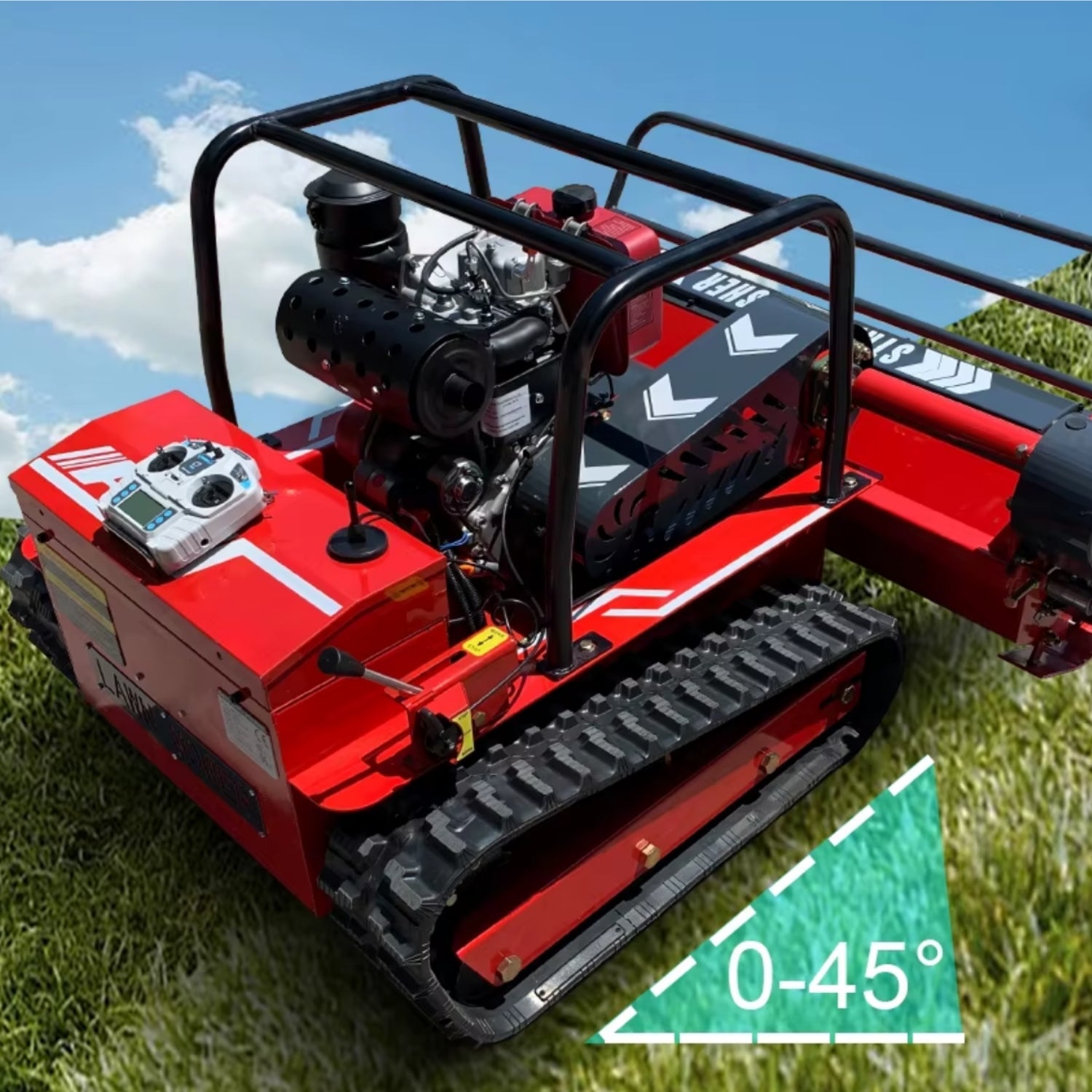 Daljinsko voden mulčer PRO 800 - Robotum